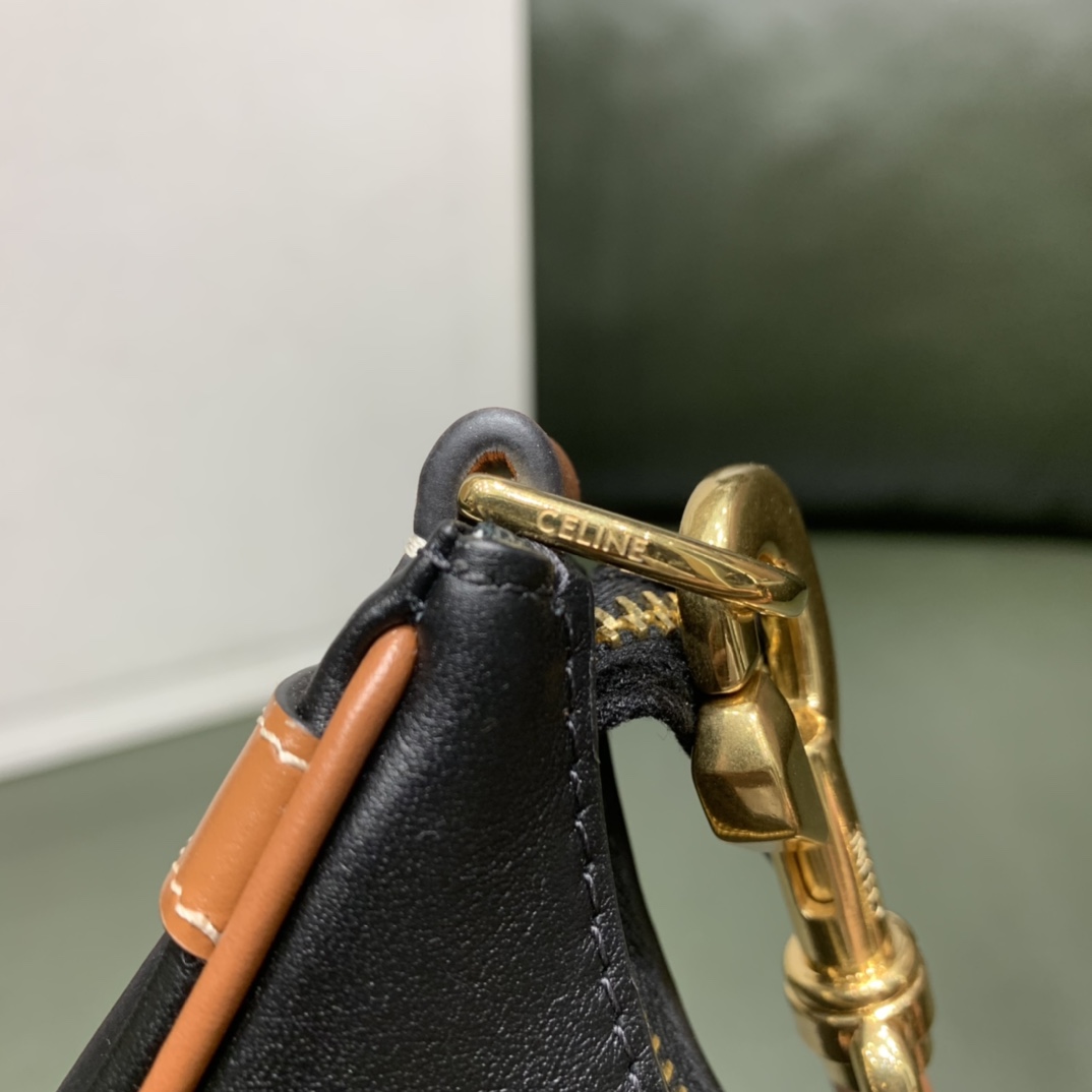 Celine AVA STRAP 腋下包 196923黑色