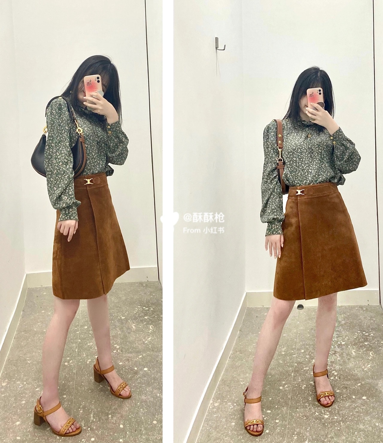 Celine AVA STRAP 腋下包 196923黑色