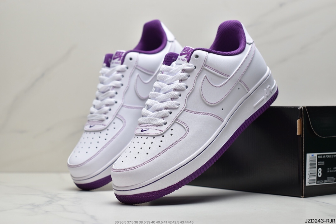 140 耐克Nike Air Force 1 07空军一号低帮百搭休闲运动板鞋CV1724