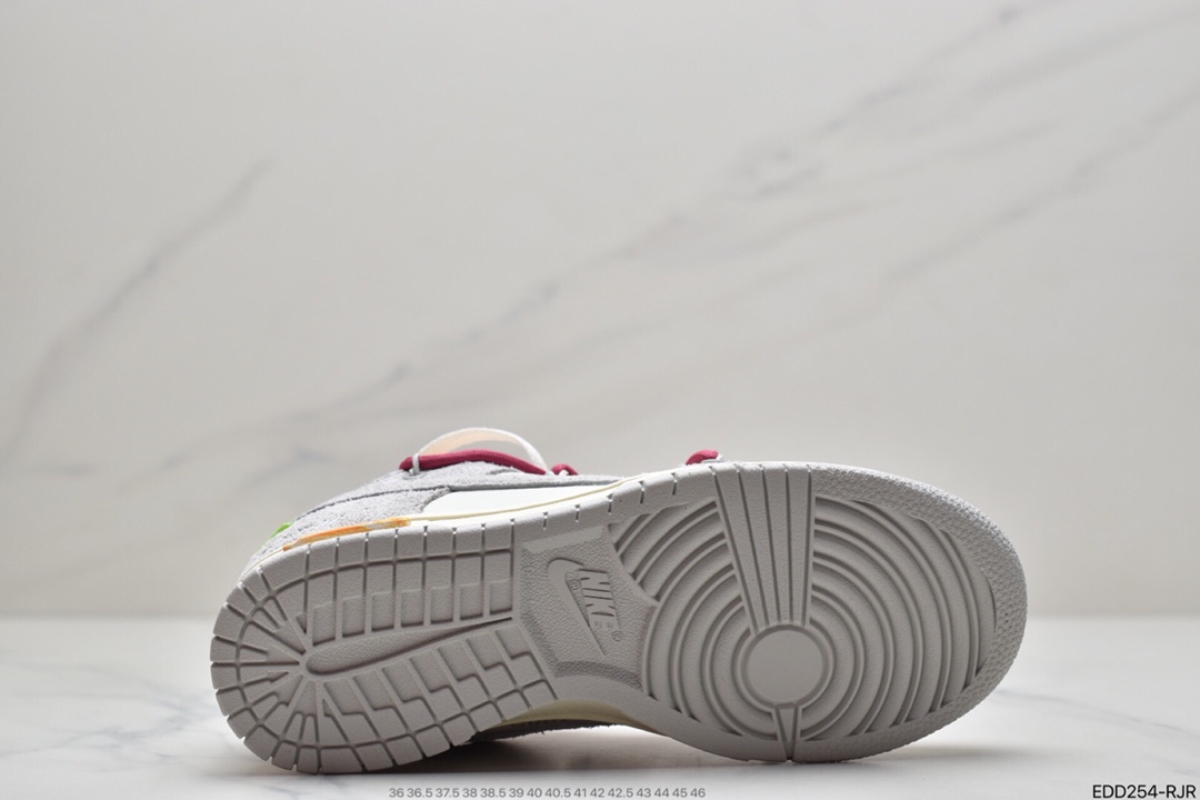 340  耐克0ff-White x Dunk Low“21 of 50” OWSB联名低帮滑板鞋DJ0950-114