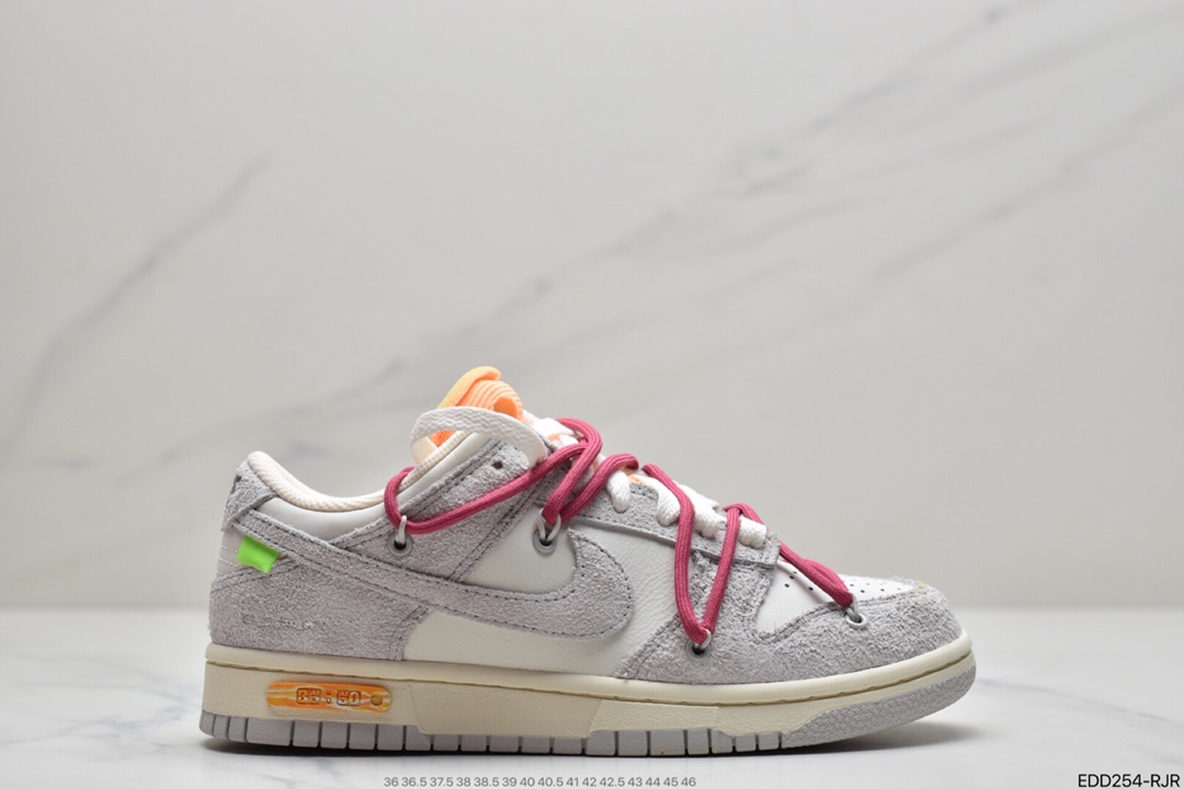 340  耐克0ff-White x Dunk Low“21 of 50” OWSB联名低帮滑板鞋DJ0950-114