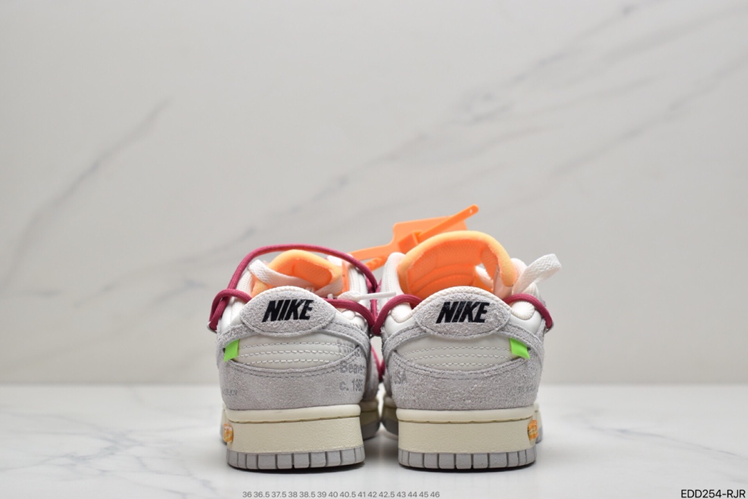 340  耐克0ff-White x Dunk Low“21 of 50” OWSB联名低帮滑板鞋DJ0950-114