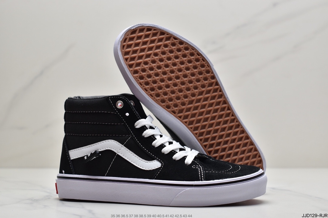 130 万斯范斯VANS Sk8-Mid Pro经典中帮男女休闲运动板鞋