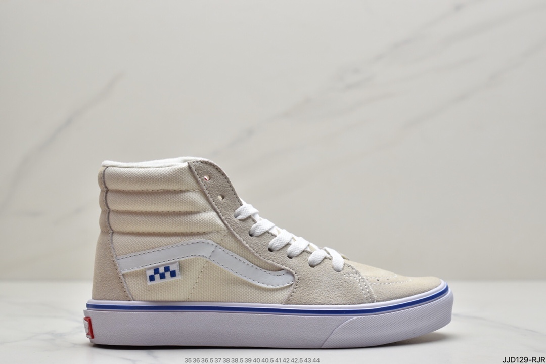 130 万斯范斯VANS Sk8-Mid Pro经典中帮男女休闲运动板鞋