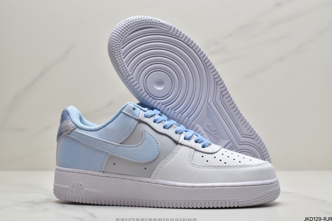 160 耐克Nike Air Force 1 Low”Psychic Blue”白灰蓝CZ0337-400