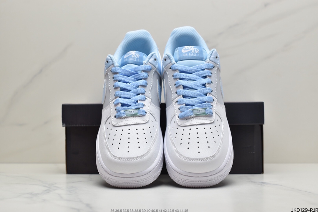 160 耐克Nike Air Force 1 Low”Psychic Blue”白灰蓝CZ0337-400