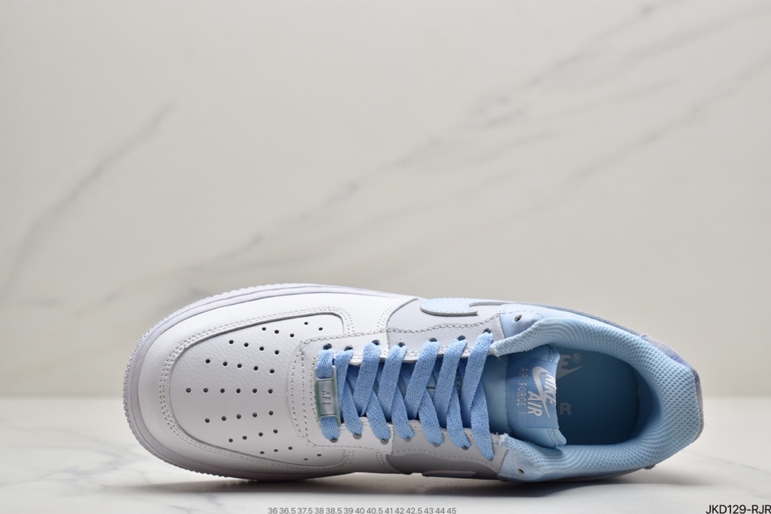 160 耐克Nike Air Force 1 Low”Psychic Blue”白灰蓝CZ0337-400