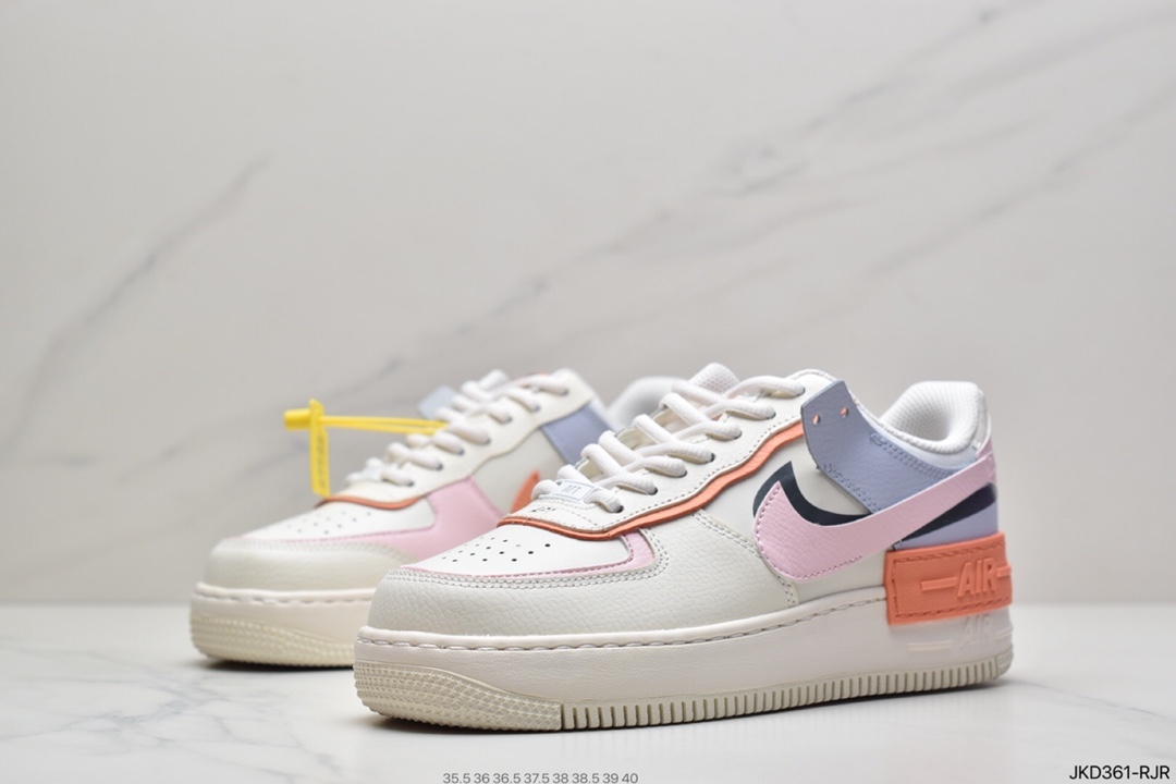 160 耐克Nike WMNS Air Force 1 Shadow空军一号CI0919-101