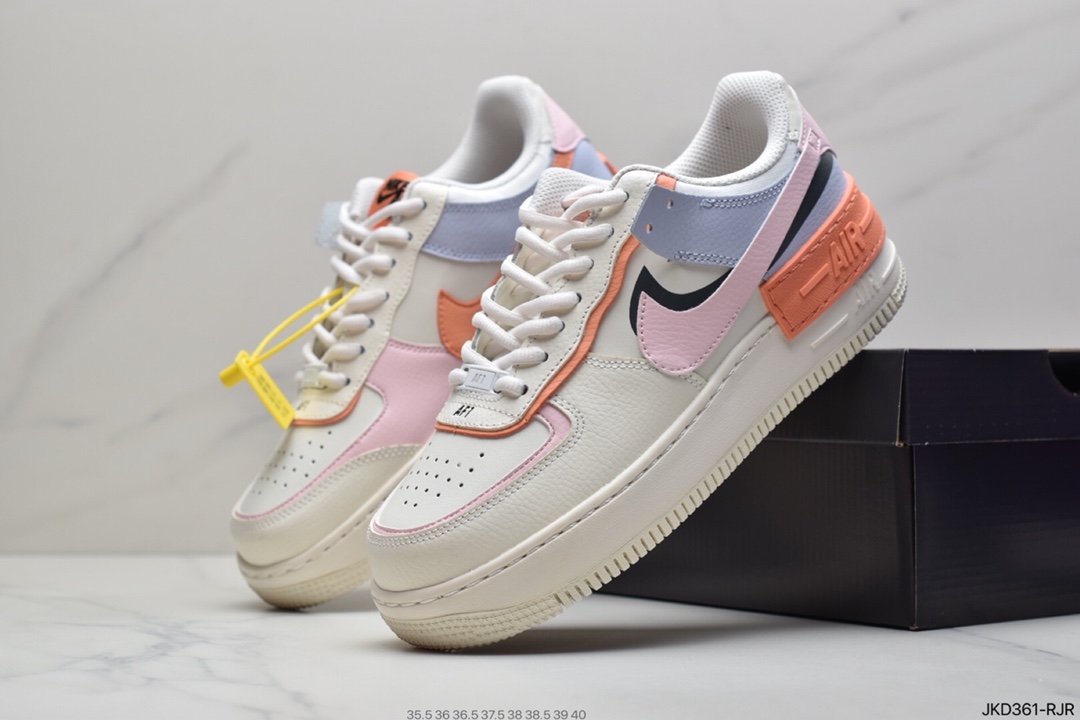 160 耐克Nike WMNS Air Force 1 Shadow空军一号CI0919-101
