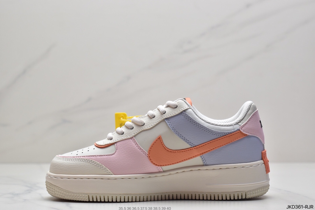 160 耐克Nike WMNS Air Force 1 Shadow空军一号CI0919-101