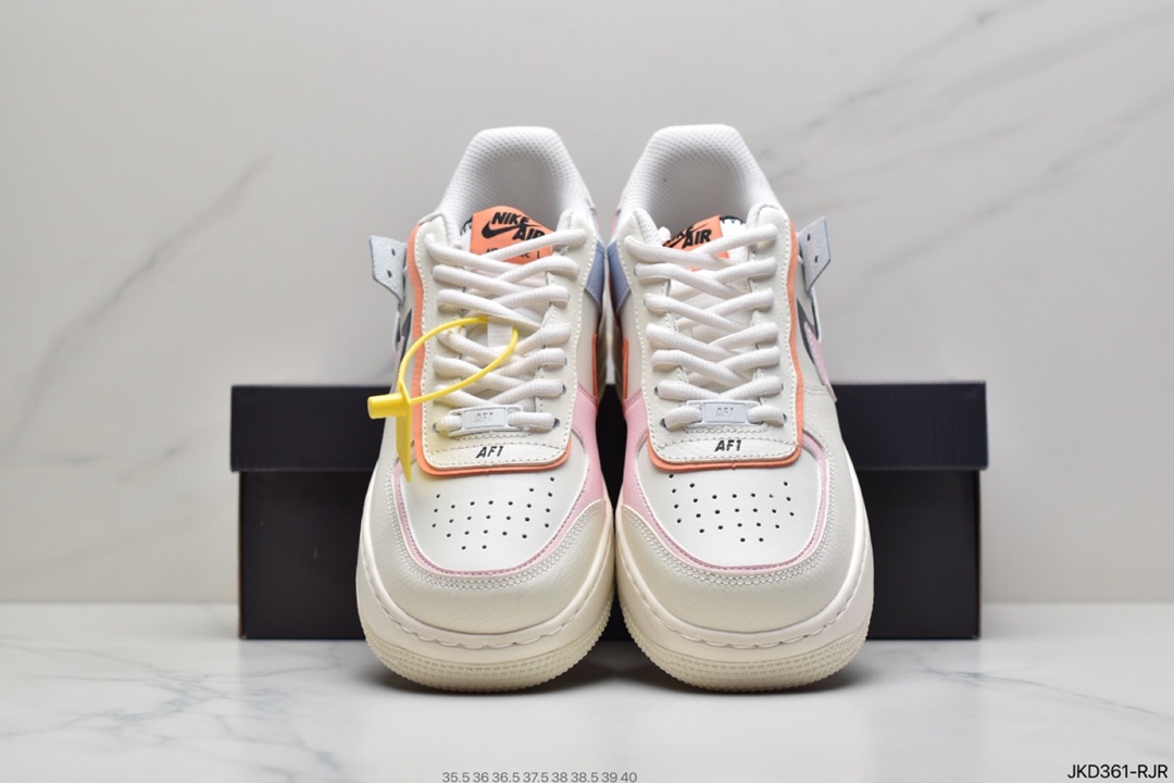 160 耐克Nike WMNS Air Force 1 Shadow空军一号CI0919-101