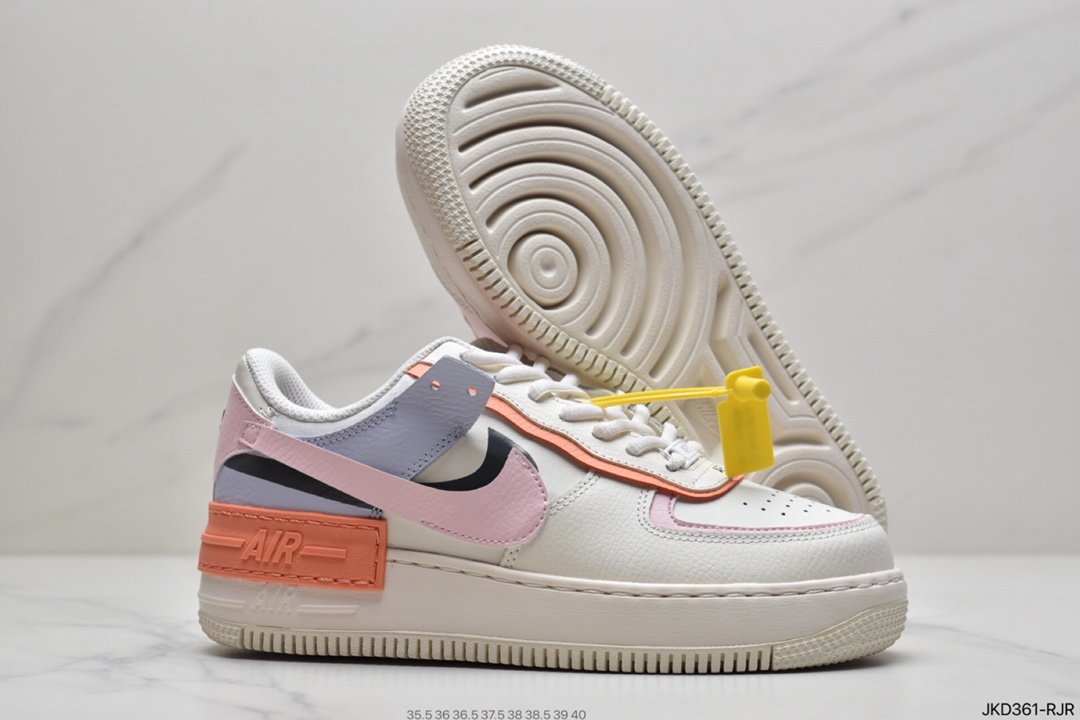 160 耐克Nike WMNS Air Force 1 Shadow空军一号CI0919-101