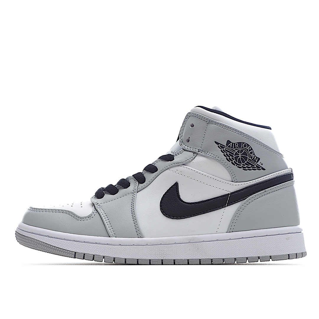 G5 Air Jordan 1 Mid 乔1 AJ1中帮运动板鞋 554724-092原鞋开版 独家私模 正确版型 市售认可度较高 区分低价真标