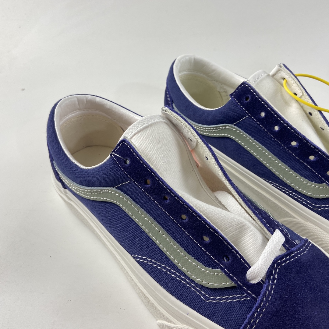 P150  Vans Style 36 小头蓝绿色低帮男女鞋休闲板鞋 VN0A54F6680