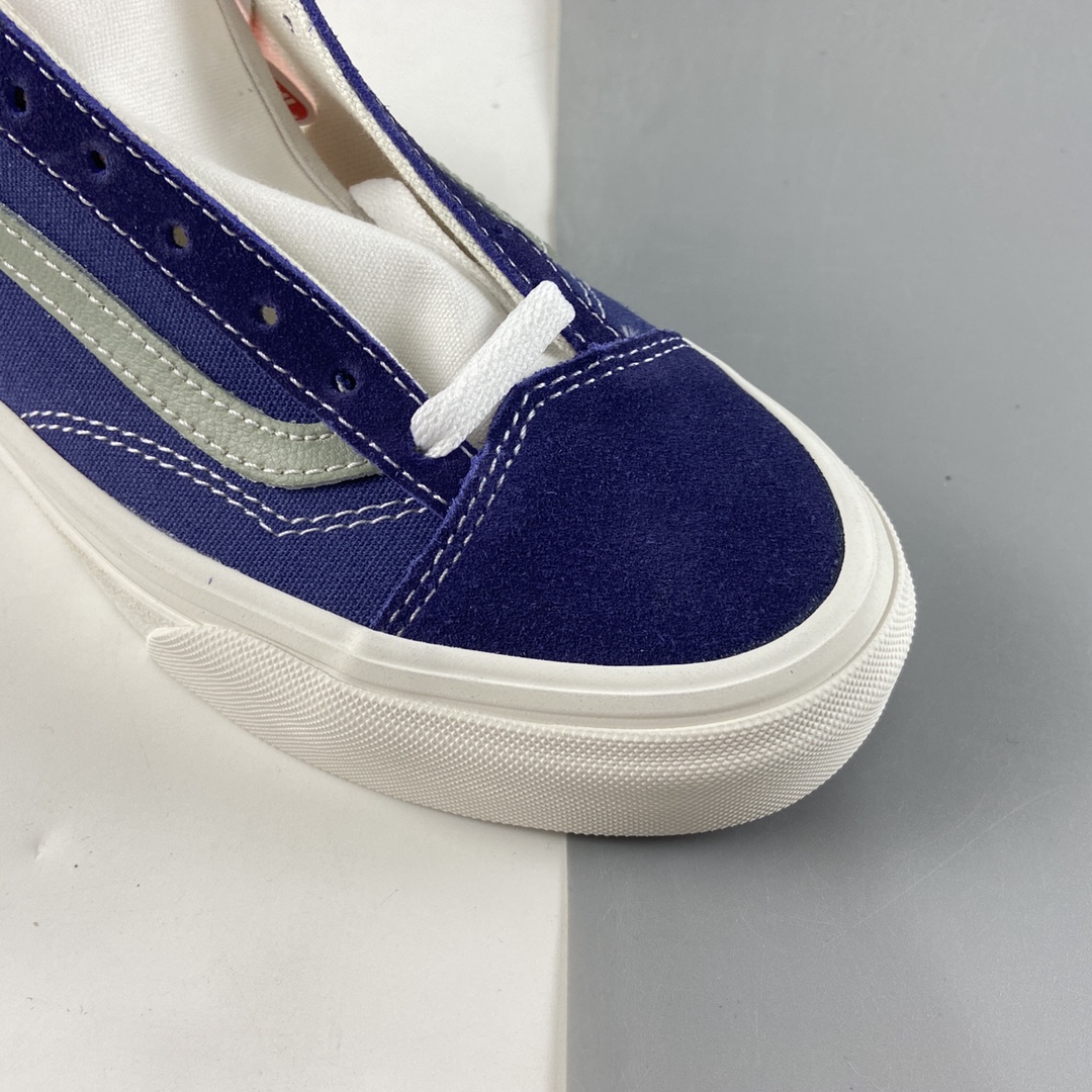 P150  Vans Style 36 小头蓝绿色低帮男女鞋休闲板鞋 VN0A54F6680