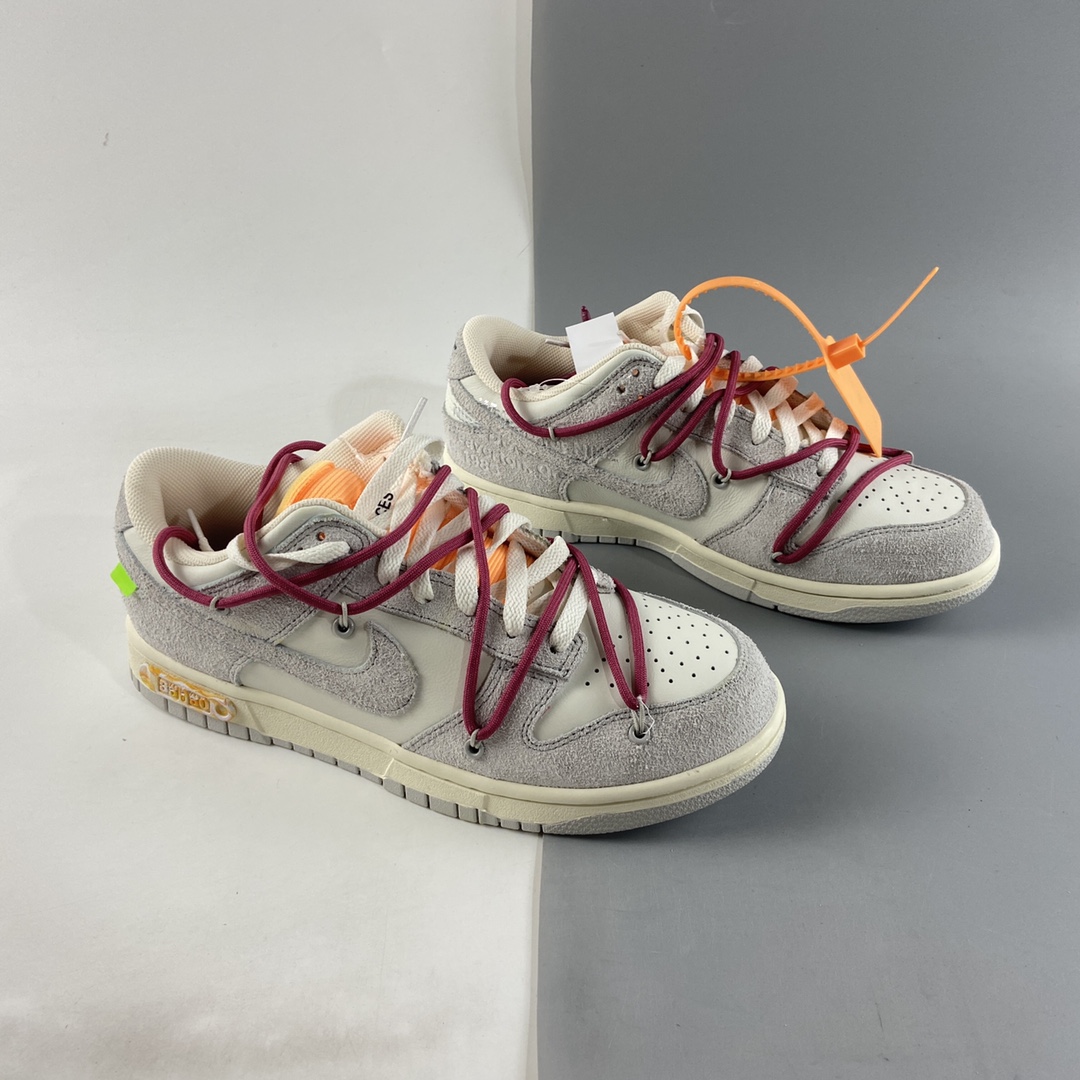 P360   VIRGIL ABLOH设计师独立品牌Off-White x Nike SB Dunk Low”The 50”扣篮板鞋 DM1602-114