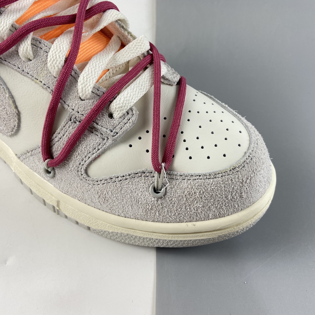 P360   VIRGIL ABLOH设计师独立品牌Off-White x Nike SB Dunk Low”The 50”扣篮板鞋 DM1602-114