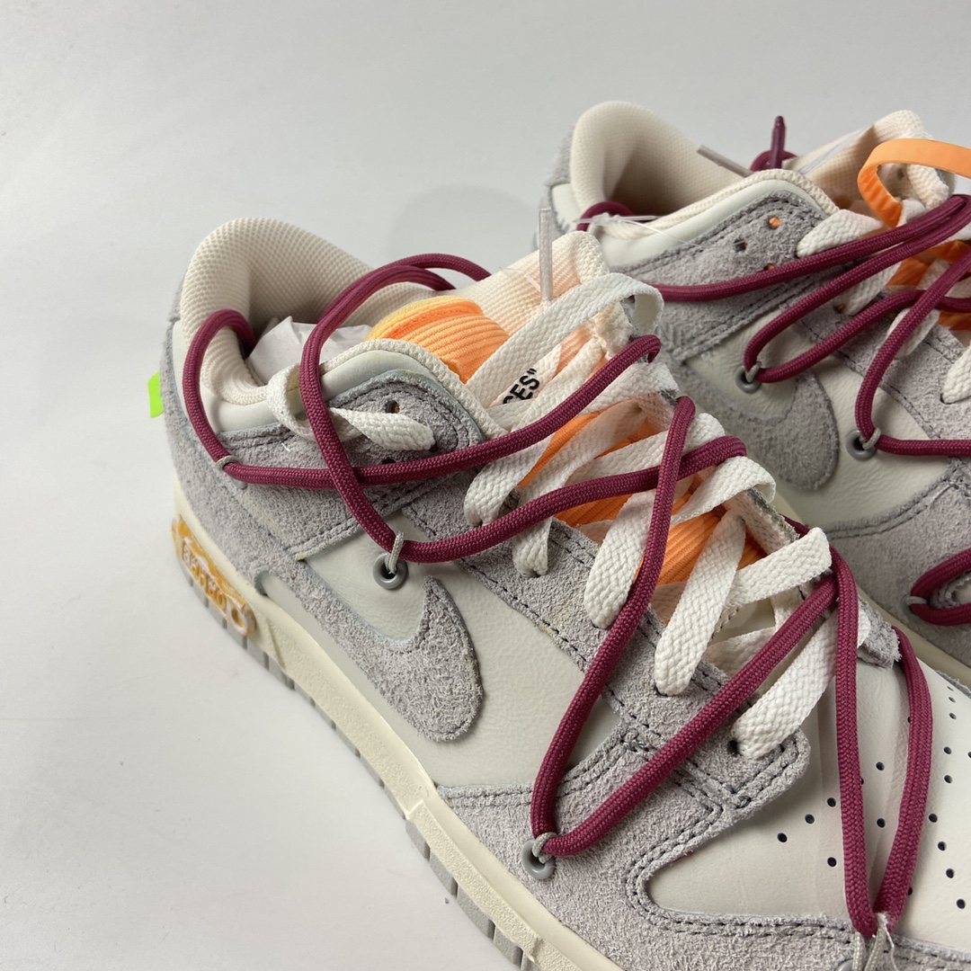 P360   VIRGIL ABLOH设计师独立品牌Off-White x Nike SB Dunk Low”The 50”扣篮板鞋 DM1602-114