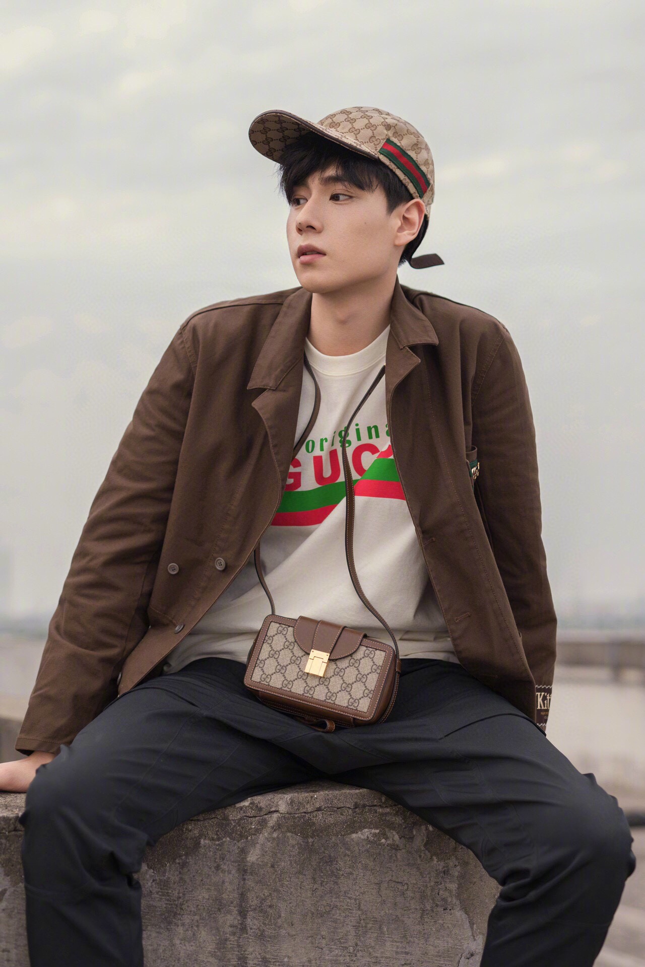 Hu day x GUCCI/ The roof is warm after noon. The boy is fresh. ♪ Lazy and old chorus ♪ - 图片 4