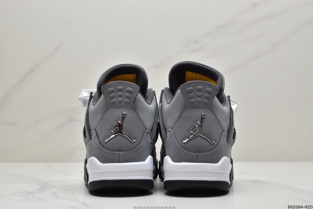 380 Air Jordan 4 Retro “White Cement” 乔4白水泥原盒原配 840606-192