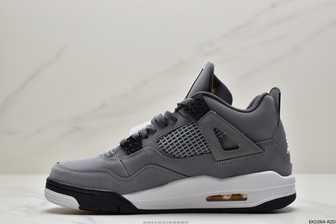 380 Air Jordan 4 Retro “White Cement” 乔4白水泥原盒原配 840606-192