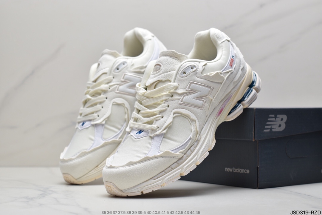 200 新百伦New Balance 2002R Protection Pack 不规则剪裁解构运动跑步鞋M2002RDB