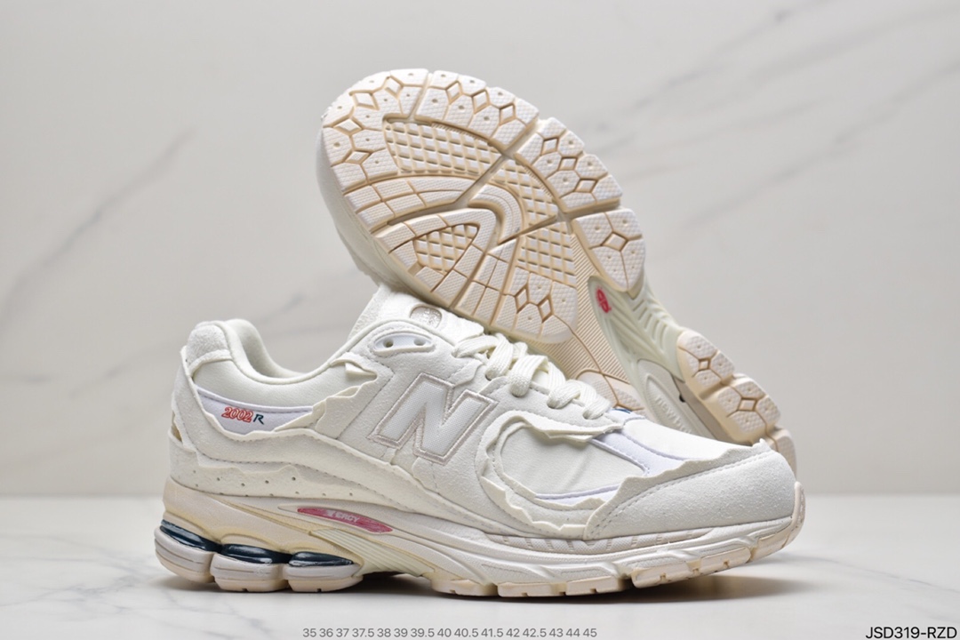 200 新百伦New Balance 2002R Protection Pack 不规则剪裁解构运动跑步鞋M2002RDB