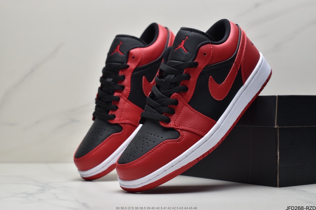 170 耐克Nike Air Jordan 1 Low AJ1 乔1 低帮潮流缓运动休闲板鞋DM5443-666