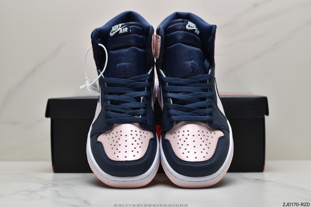 240 Air Jordan 1 ” Atmosphere ” 黑粉脚趾篮球鞋 DD9335-641