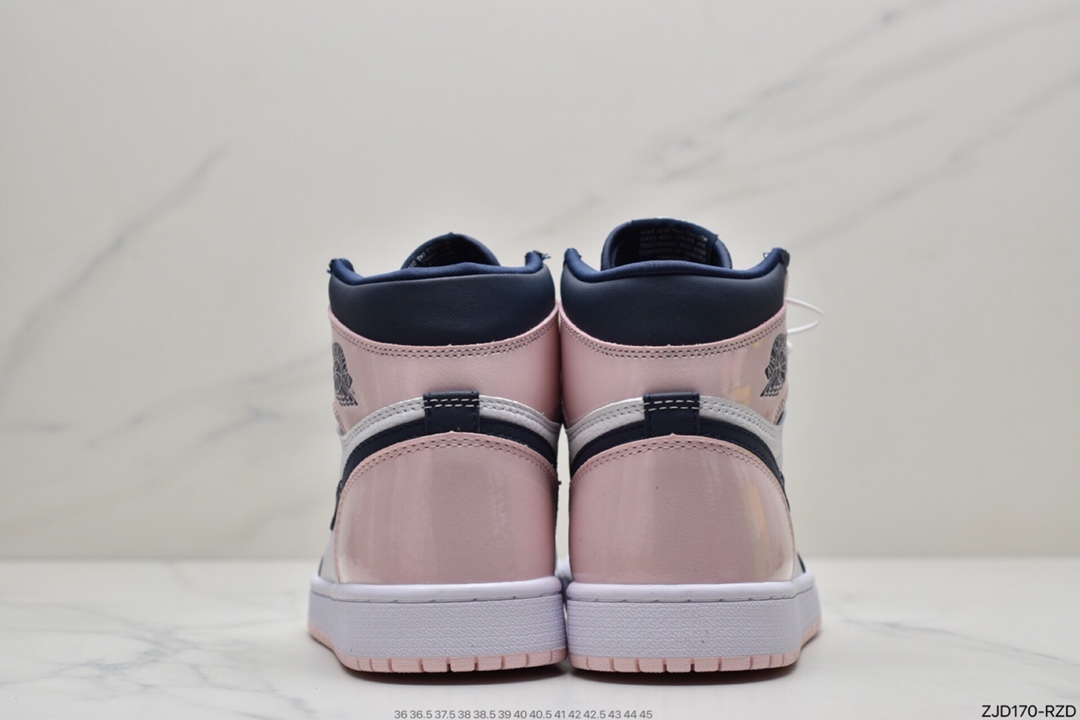 240 Air Jordan 1 ” Atmosphere ” 黑粉脚趾篮球鞋 DD9335-641