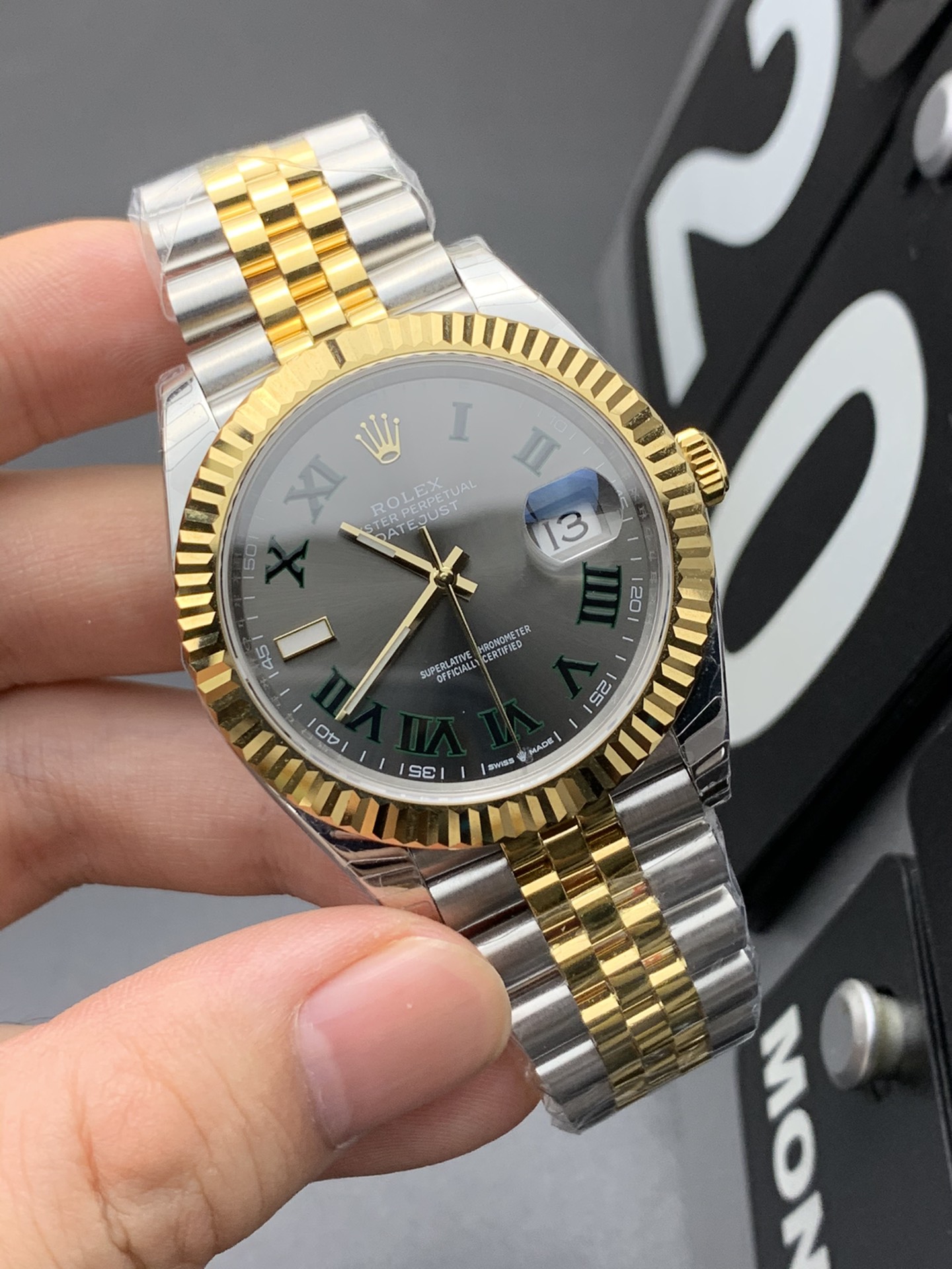 Rolex 间金绿菠萝