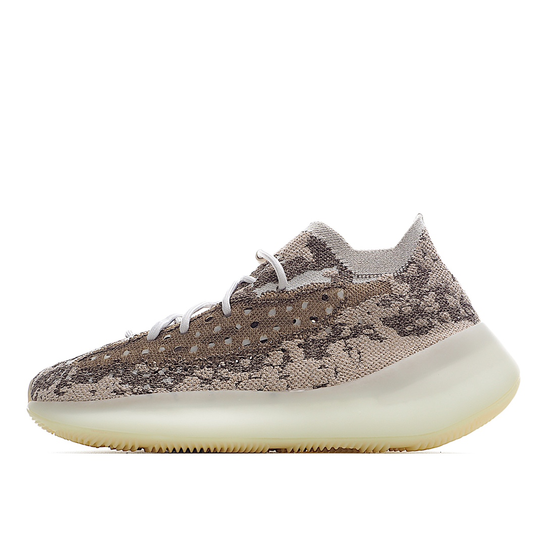 H0 大厂出品 AD originals Yeezy Boost 380 “Stone Salt” 盐灰