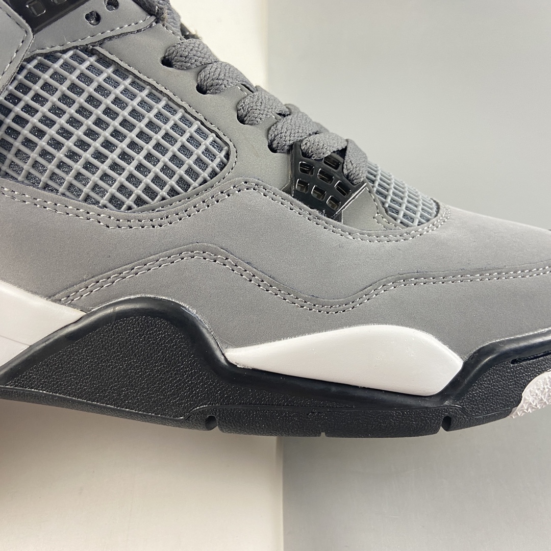 P380  Air Jordan 4 Retro ”Cool Grey” AJ4 乔4新酷灰 308497-007
