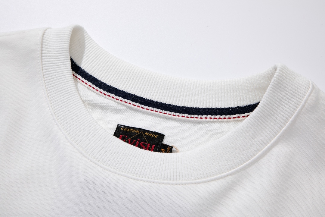 “XY Fs31 Top Version Reweaved Fabric 21SS EVISU Buddha Head Sign Guard” - 图片 9
