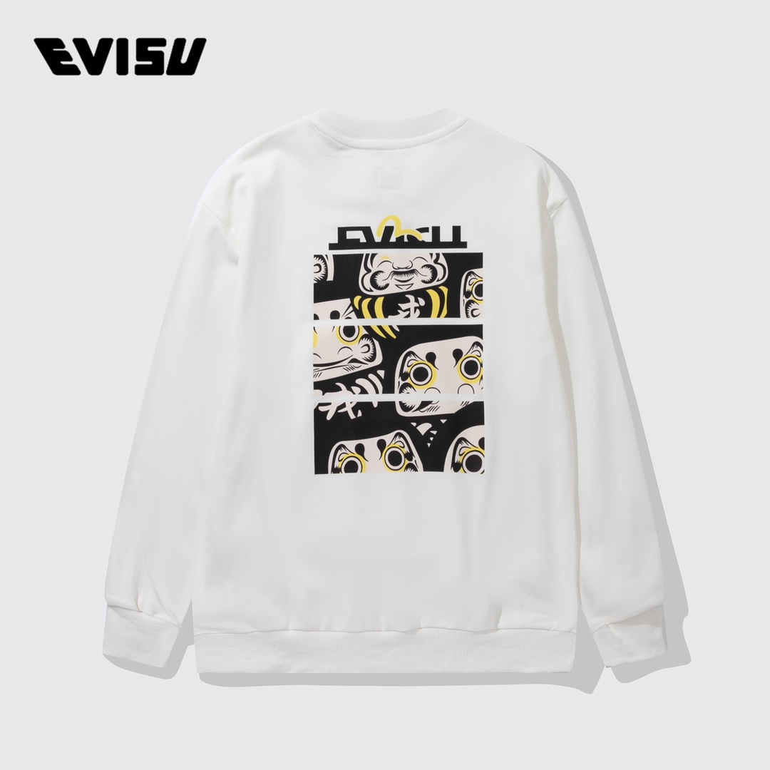 “XY Fs31 Top Version Reweaved Fabric 21SS EVISU Buddha Head Sign Guard” - 图片 3