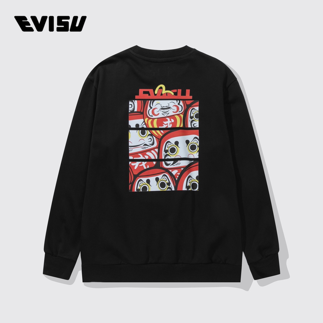 “XY Fs31 Top Version Reweaved Fabric 21SS EVISU Buddha Head Sign Guard” - 图片 2