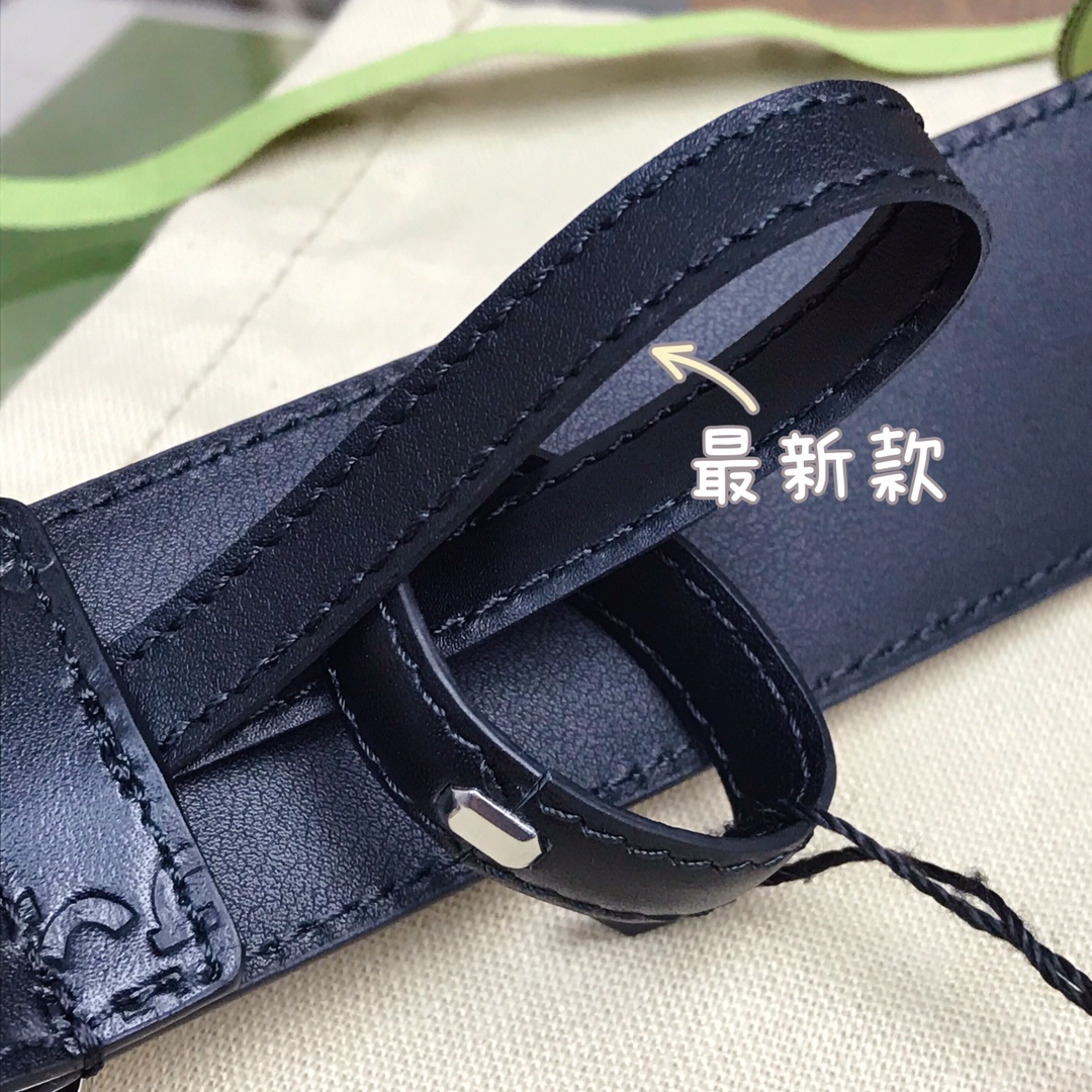 P Gucci 古奇 Blondie系列腰带 宽度:4.0CM 配饰不断为经典注入新意，焕新演绎品牌典藏