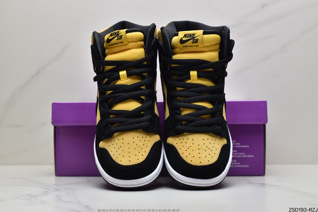 320 耐克Nike SB Dunk high pro 高帮系列休闲气垫板鞋 DB1640-001
