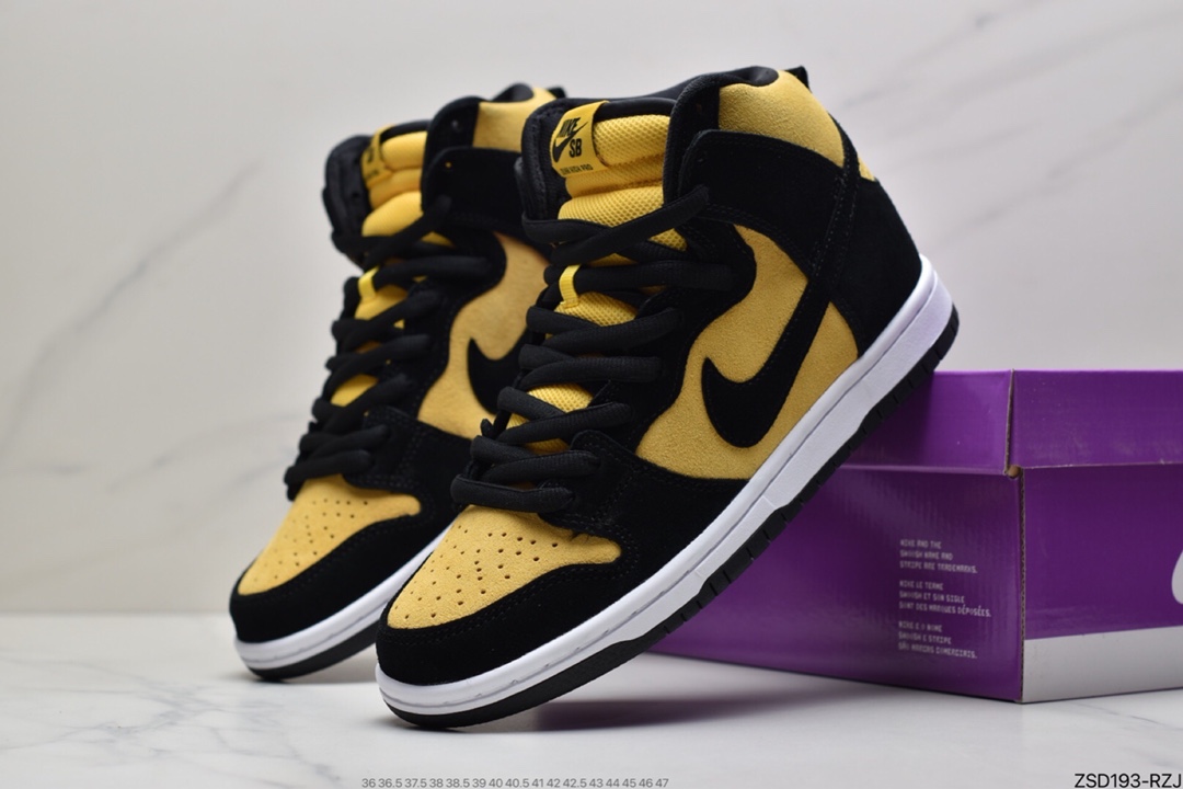 320 耐克Nike SB Dunk high pro 高帮系列休闲气垫板鞋 DB1640-001