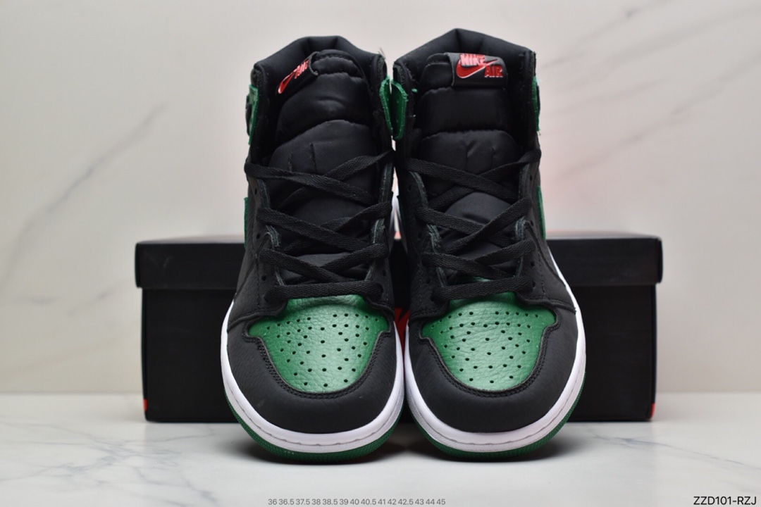 250  Air Jordan 1 Retro High OG “Pine Green”黑绿脚趾555088-030