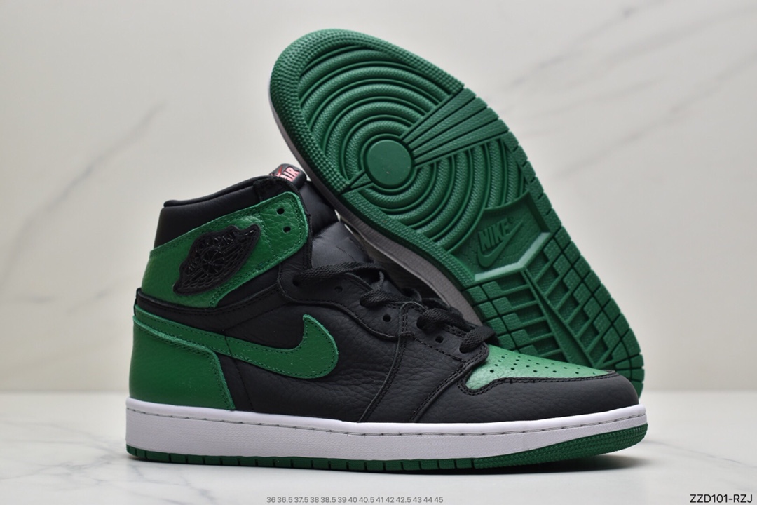 250  Air Jordan 1 Retro High OG “Pine Green”黑绿脚趾555088-030