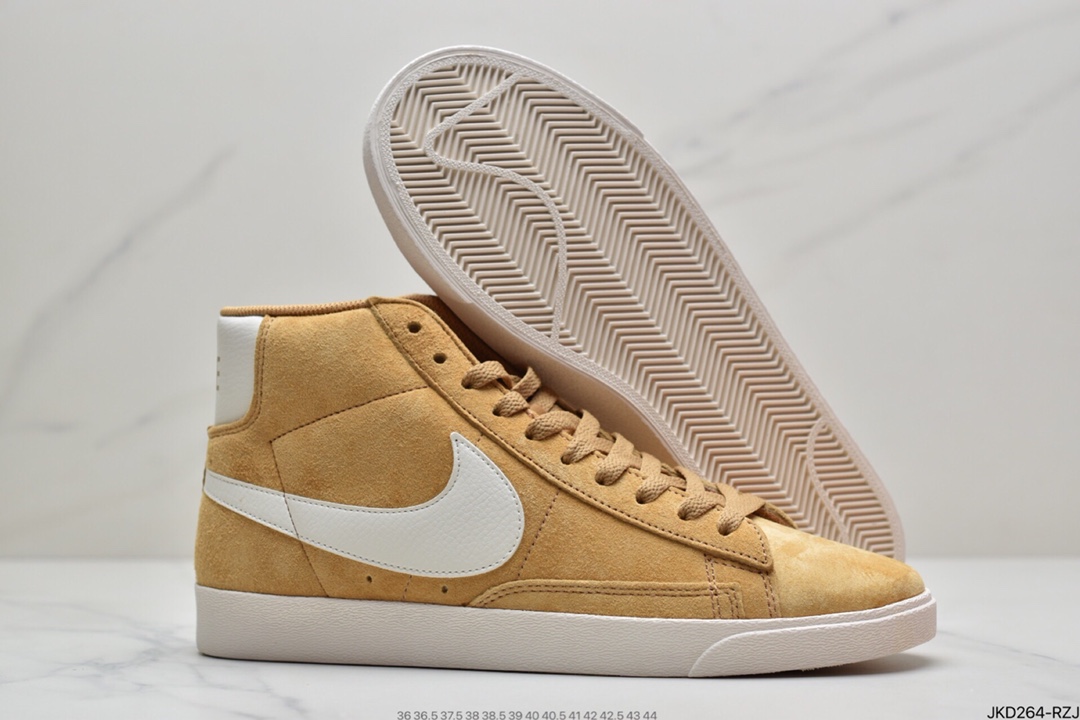 160 耐克NIKE BLAZER MID VINTAGESUEDE经典高帮休闲运动鞋 AV9376-001