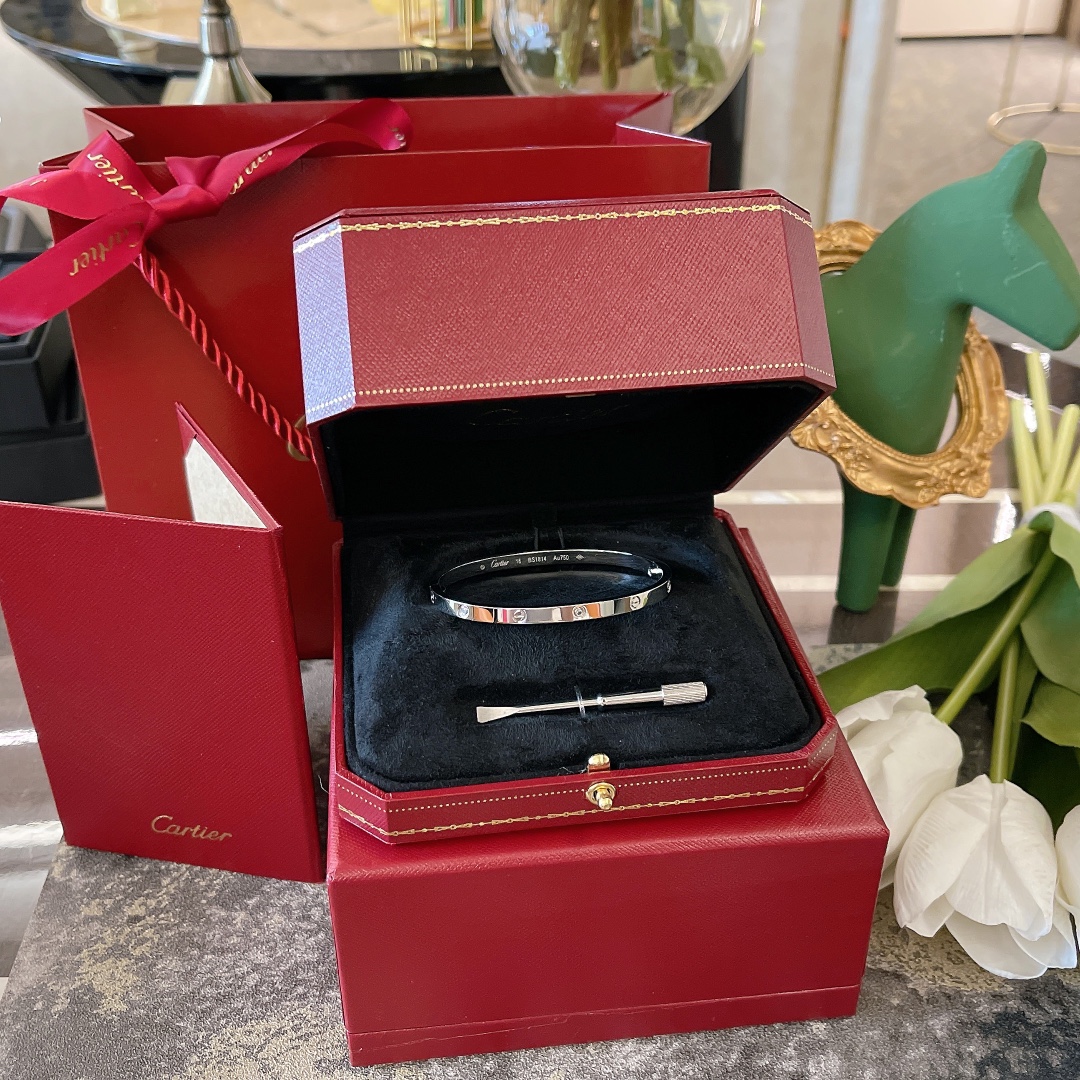 NO:677893,RH029#Screw six diamond mini bracelet# Narrow version of six diamond bracelet, classic and versatile style, Z pair version, thick gold plated with 18k white gold, bracelet, Cartier high-end jewelry19860909RH029#螺丝六钻迷你手镯# 窄版六钻手镯 经典百搭款式 Z对版 厚金镀18k白金,,bracelet,卡迪亚高端饰品,Jewelry