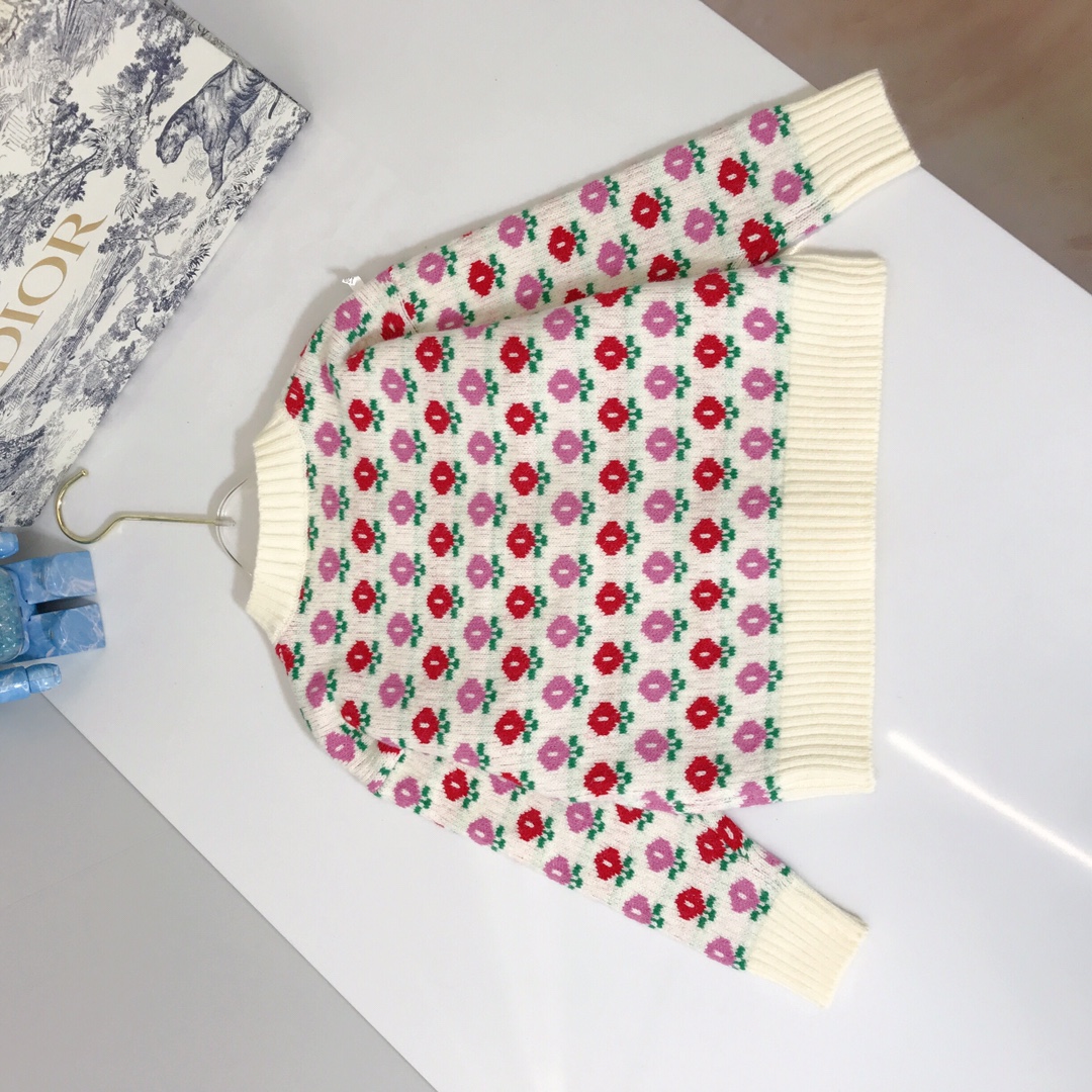 2021 New Miu Children Knit Shirt: Classic Design, Soft and High Quality. - 图片 7