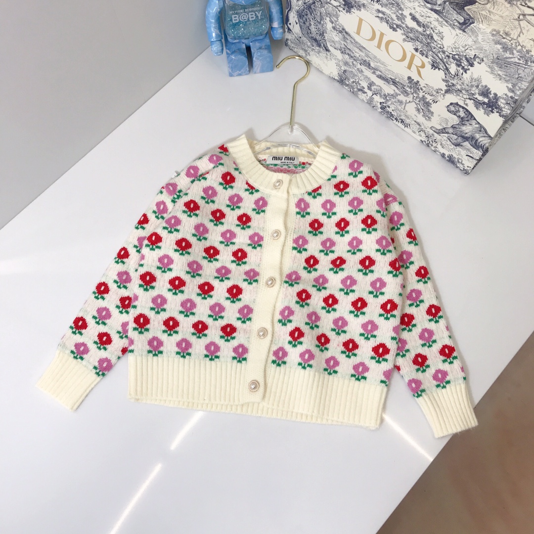 2021 New Miu Children Knit Shirt: Classic Design, Soft and High Quality. - 图片 2