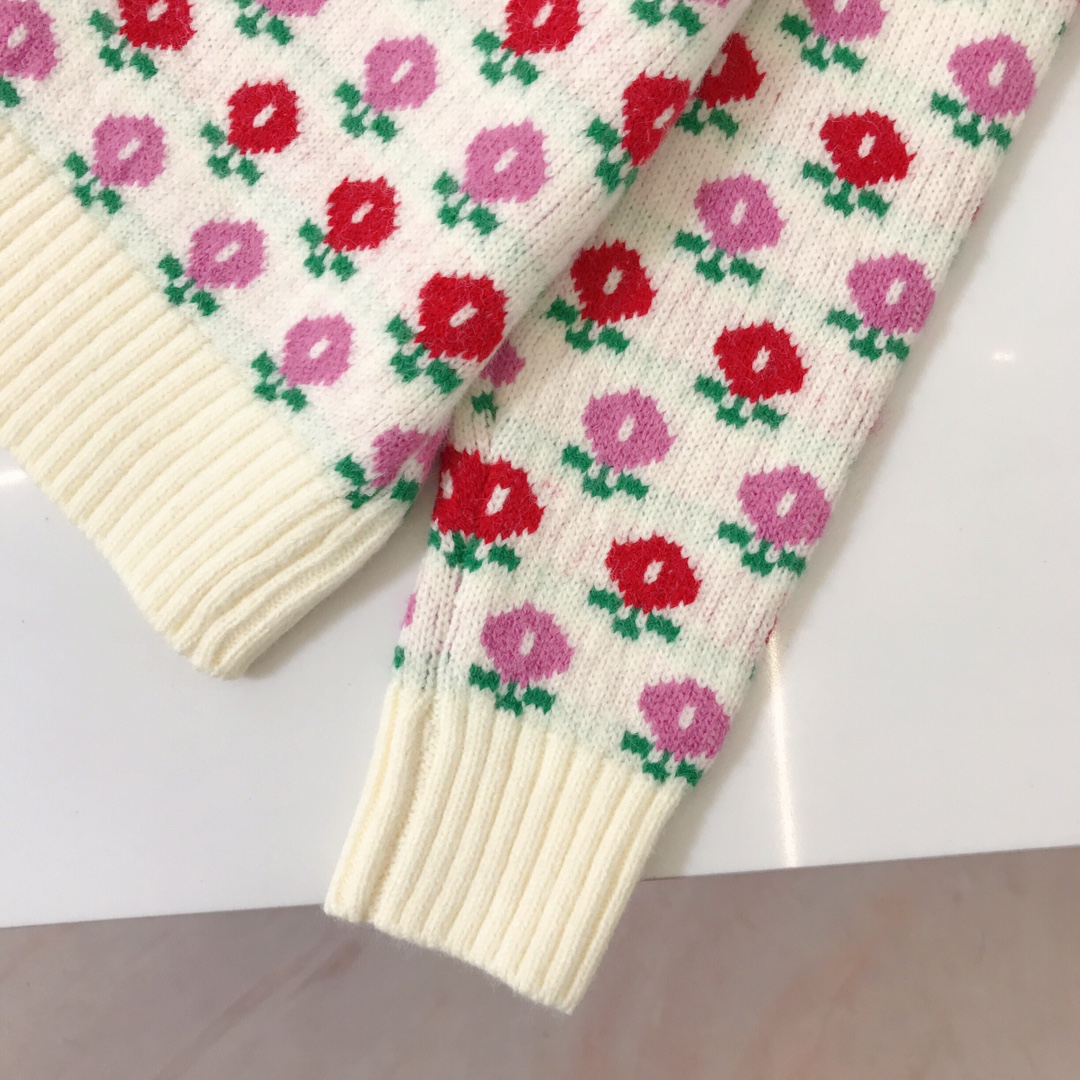 2021 New Miu Children Knit Shirt: Classic Design, Soft and High Quality. - 图片 9