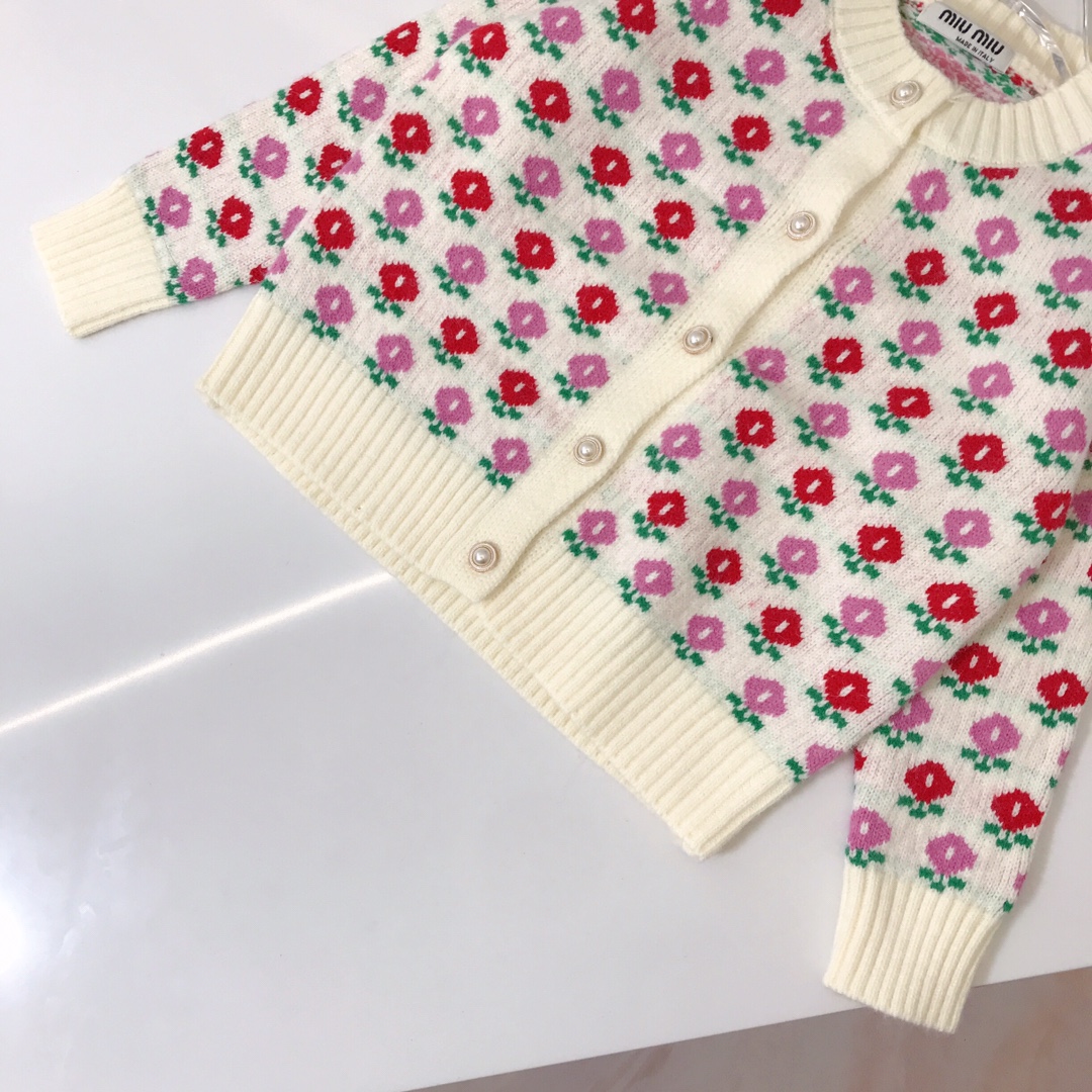 2021 New Miu Children Knit Shirt: Classic Design, Soft and High Quality. - 图片 5