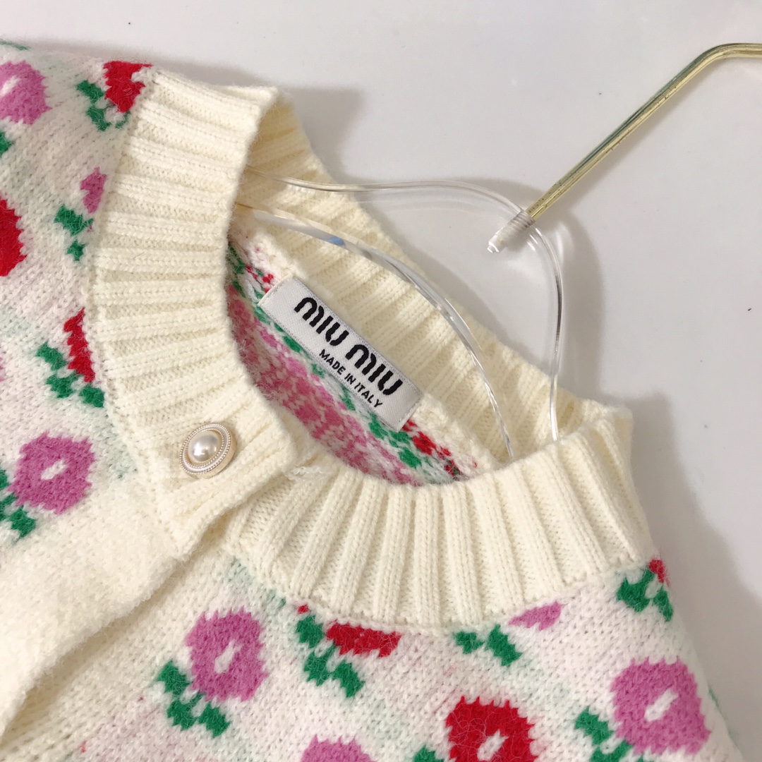 2021 New Miu Children Knit Shirt: Classic Design, Soft and High Quality. - 图片 3