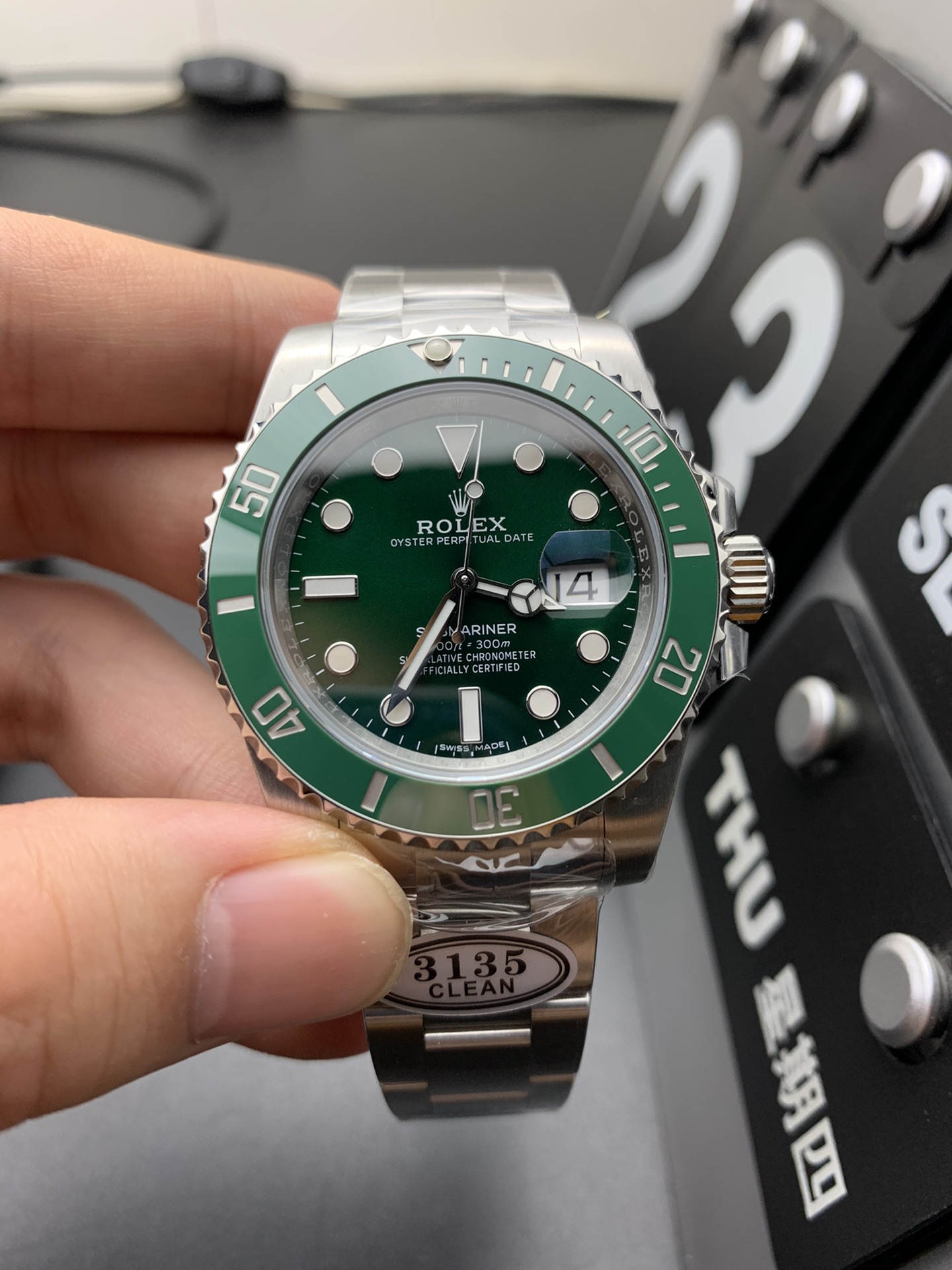 Rolex C 3135绿鬼