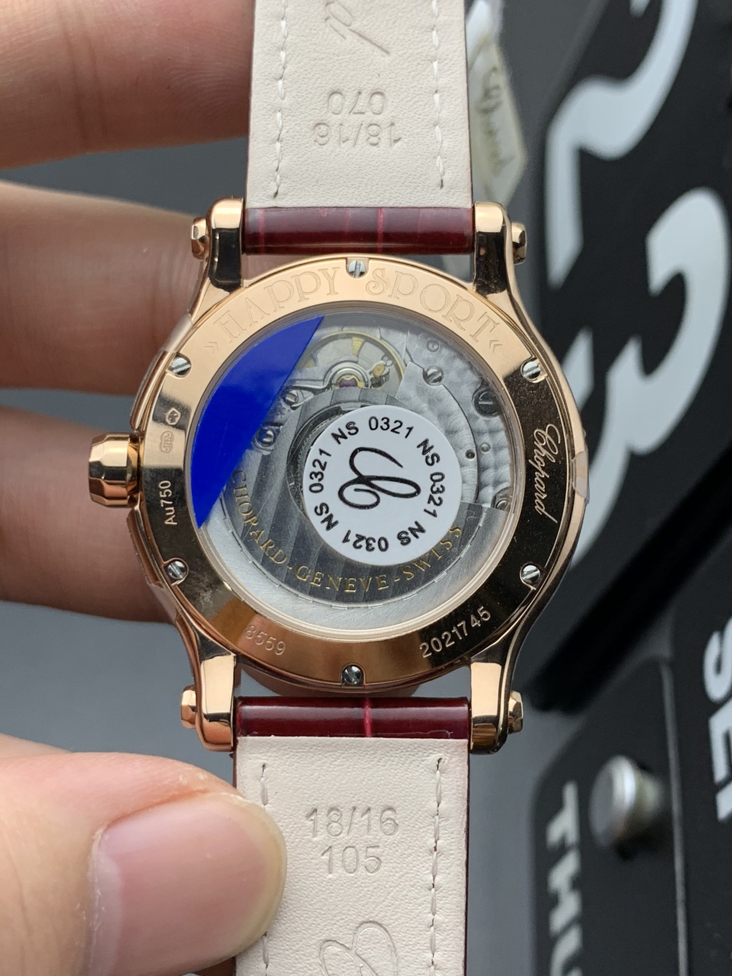Chopard YF 钻圈快乐钻石